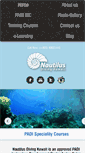 Mobile Screenshot of nautilusdivingkuwait.com